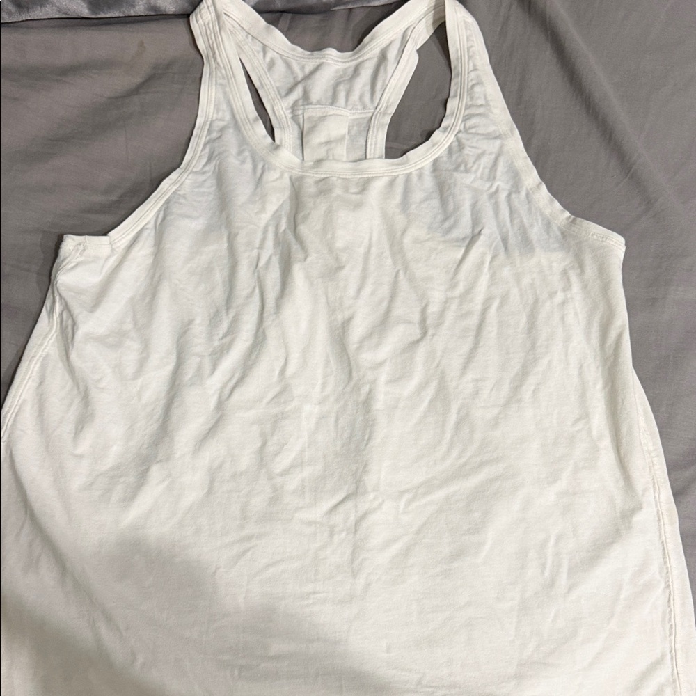 Lululemon Athletica White Tank Top